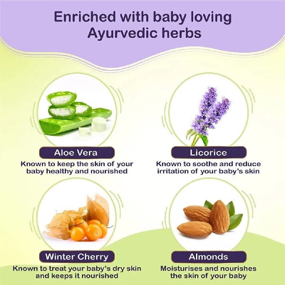 Dabur Baby Cream Daily Moisturising, 200 g-3.webp